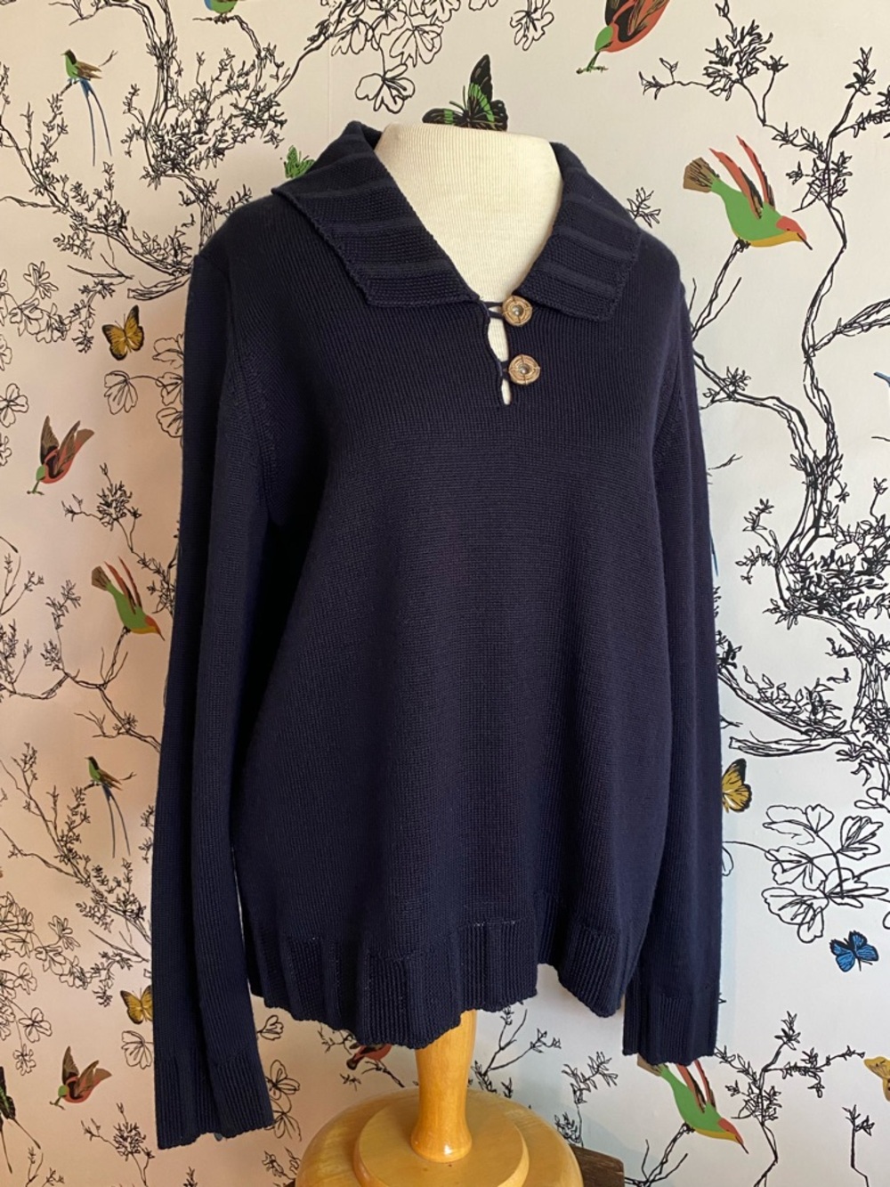 Navy Saint James Sweater